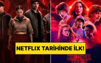 Stranger Things Rekor Kırdı: Dört Sezon Birden Netflix Listelerine Girdi