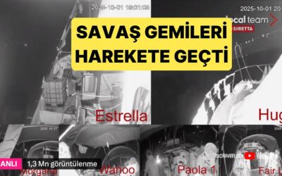 Filistin İçin Hareket Eden Sumud Filosu Kritik Bölgeye Girdi: İsrail&apos;den Savaş Gemileri Hareketlendi