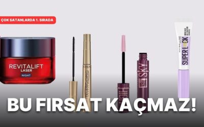 Makyaj Çantanı Yenileme Zamanı: L’Oreal Maybelline ve Garnier’de Süper İndirim Başladı!