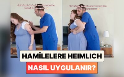 Normalini Hepimiz Biliyoruz: Hamilelere Bebeğe Zarar Vermeden Nasıl Heimlich Manevrası Uygulanır