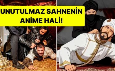 Muhteşem Yüzyıl&apos;daki Şehzade Mustafa&apos;nın Ölüm Sahnesinin Anime Versiyonu Yayınlandı