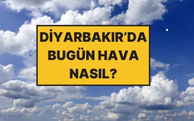 Diyarbakır&apos;da Bugün Hava Nasıl? Meteoroloji 28 Kasım Cuma Diyarbakır Hava Durumu