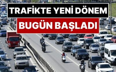Uymayanlara Ceza Verilecek: Trafikte Yeni Dönem Resmi Gazete’de Yayımlandı ve Bugün Başladı
