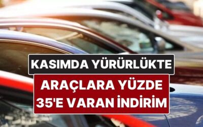 Kasımda Yürürlüğe Giriyor: Çin ve ABD Üretimi Araçlarda Yüzde 35’e Varan İndirim Geliyor