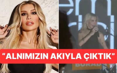 Uyuşturucu Operasyonu Sonrası Temize Çıkan İrem Derici, Sahnede Kutlama Yaptı
