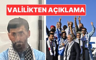 Valilikten Açıklama: Sumud Filosu’nda Yer Alan Erdem Özveren İstanbul’a Dönüşte Gözaltına Alındığı Açıklamıştı