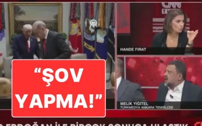 Erdoğan-Trump Görüşmesi CNN Türk’te Kavga Çıkardı: &quot;Şov Yapma&quot;