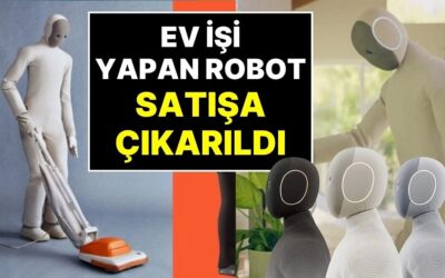 Çamaşır Katlayan, Evi Temizleyen Robot Satışa Çıktı: İşte Karşınızda İnsansı Ev Robotu NEO