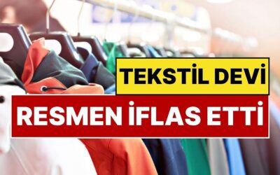 Zara, Bershka, LC Waikiki, Mango, Next ve Resort Gibi Ünlü Markalara Üretim Yapan 3F Tekstil İflas Etti