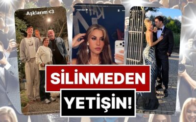 Silinmeden Yetişin: 22 Eylül&apos;de Ünlülerin Paylaştığı &quot;Kaçarsa Yazık Olur&quot; Temalı Instagram Hikayeleri!