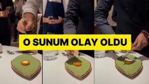Dubai'de Bir Restoranda Grup Halinde Yapılan Yemek Sunumu Viral Oldu