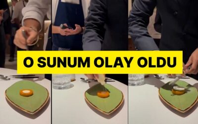 Dubai&apos;de Bir Restoranda Grup Halinde Yapılan Yemek Sunumu Viral Oldu