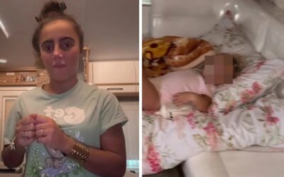 İki Kızıyla Birlikte Karavanda Yaşayan Anne Sosyal Medyada Gündem Oldu