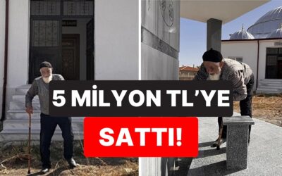 Çocuklarına Miras Bırakmadı: 7 Çocuk Babası, Arazilerini Satıp Cami Yaptırdı