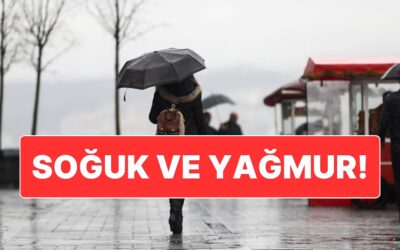 29 Kasım Cumartesi İstanbul Hava Durumu: Yağış ve Soğuk Hava Geliyor