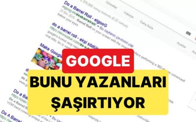 Google'da 67 Akımından Sonra Şimdi de "Do A Barrel Roll" Akımı Başladı