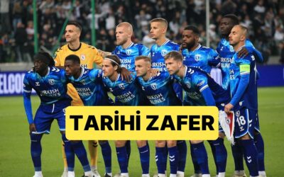 Samsunspor, Konferans Ligi Maçında Legia&apos;yı 1-0 Yenerek 27 Yıl Sonraki İlk Avrupa Zaferini Elde Etti