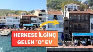 İstanbul&apos;a Gelen Bir Turist, Adalar&apos;da Kendisine İlginç Gelen Evi Paylaştı