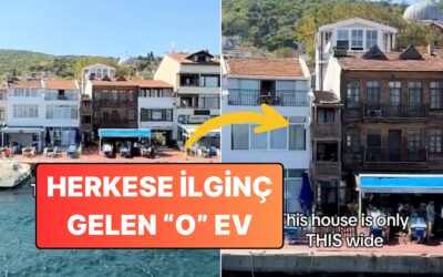 İstanbul&apos;a Gelen Bir Turist, Adalar&apos;da Kendisine İlginç Gelen Evi Paylaştı
