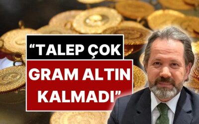 Vatandaş Kuyumculara Akın Etti! İslam Memiş Gram Altının Kalmadığını Açıkladı