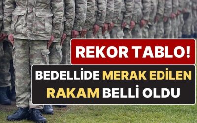Bedelli Askerlikte Merak Edilen Rakam Belli Oldu: Bu Sene Gelir Milyarları Buldu