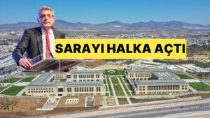 KKTC Cumhurbaşkanı Tufan Erhürman Söz Verdiği Gibi Sarayı Halka Açtı