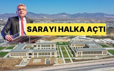 KKTC Cumhurbaşkanı Tufan Erhürman Söz Verdiği Gibi Sarayı Halka Açtı