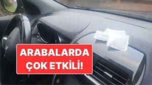 Çay Poşetlerinizi Atmayın! Soğuk Havalarda Arabalarda Çok Etkili