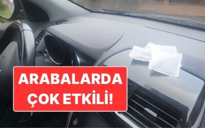 Çay Poşetlerinizi Atmayın! Soğuk Havalarda Arabalarda Çok Etkili
