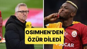 Gary Lineker Daha Önce Ağır Şekilde Eleştirdiği Galatasaraylı Osimhen&apos;den Özür Diledi
