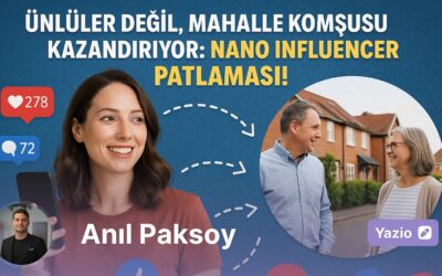 Dijital Ünlüler Değil, Mahalle Komşusu Kazandırıyor: Nano Influencer Patlaması!