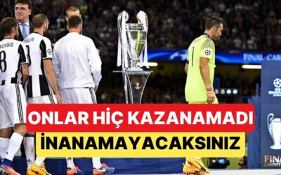 Dünyaca Ünlü Bazı Yıldızların Şampiyonlar Ligi&apos;ni Kazanamadığını Görünce Şaşıracaksınız