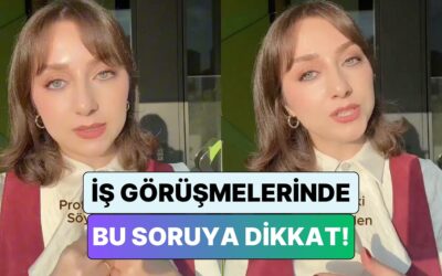 İçeri Üreticisi Merve Argül Anlattı: Mülakatlarda Sorulan O Meşhur Soruya Vermemeniz Gereken Cevaplar
