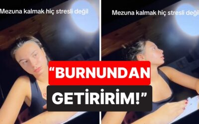 Mezun Senesinde Odasında Ders Çalışırken Annesinin Azarlamasına Maruz Kalan Kız Gündem Oldu