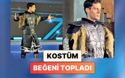 Tayland’da Türkiye’yi Temsil Eden Orhan Kesici’nin Kayı Boyu Motifli Kostümü Beğeni Topladı
