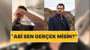 Bir Hayranın Çağatay Ulusoy&apos;la Tanışırken Yaşadığı Heyecan Sosyal Medyada Gündem Oldu