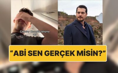 Bir Hayranın Çağatay Ulusoy&apos;la Tanışırken Yaşadığı Heyecan Sosyal Medyada Gündem Oldu