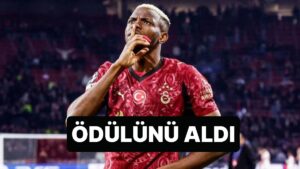 Ajax Maçında Galatasaray&apos;a 3 Puanı Getiren Victor Osimhen, Haftanın Takımına Seçildi