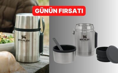 Dışarıda Yemek Yemek İstemeyenlere: Stanley Classic Legendary Vakumlu Yemek Termosu İndirimde!