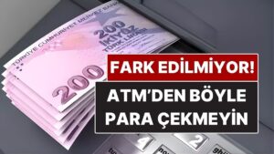 ATM’den QR ile Para Çekenler Bu Detayı Kaçırıyor