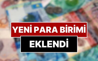 Merkez Bankası Döviz Listesini Güncelledi: Yeni Para Birimi Eklendi