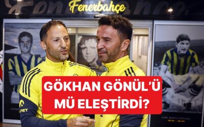 Tedesco, Fenerbahçe&apos;de Yolların Ayrıldığı İddia Edilen Gökhan Gönül&apos;le İlgili Konuştu