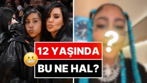 Dişlerini Siyah Metalle Kaplatan 12 Yaşındaki North West&apos;in Son Hali Akıllara Durgunluk Verdi!